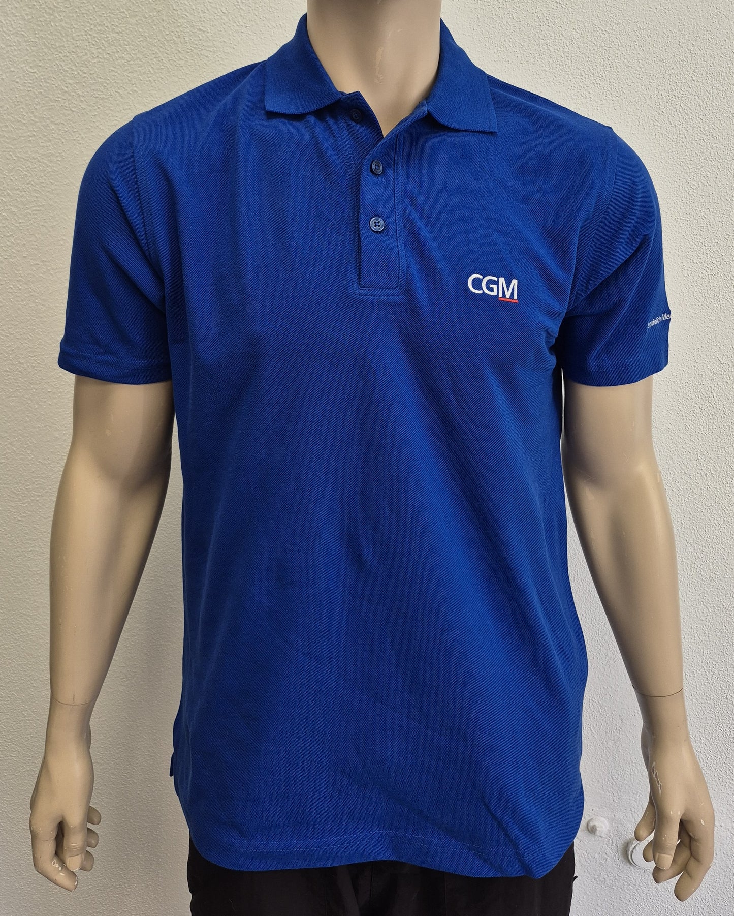 Poloshirt Herren blau
