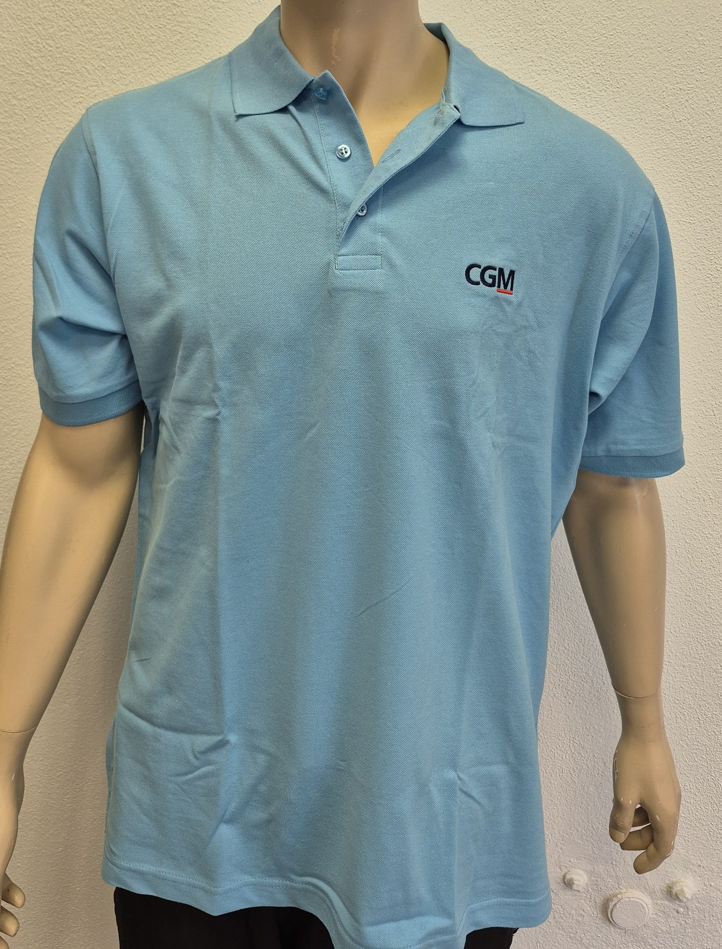 Poloshirt Herren hellblau