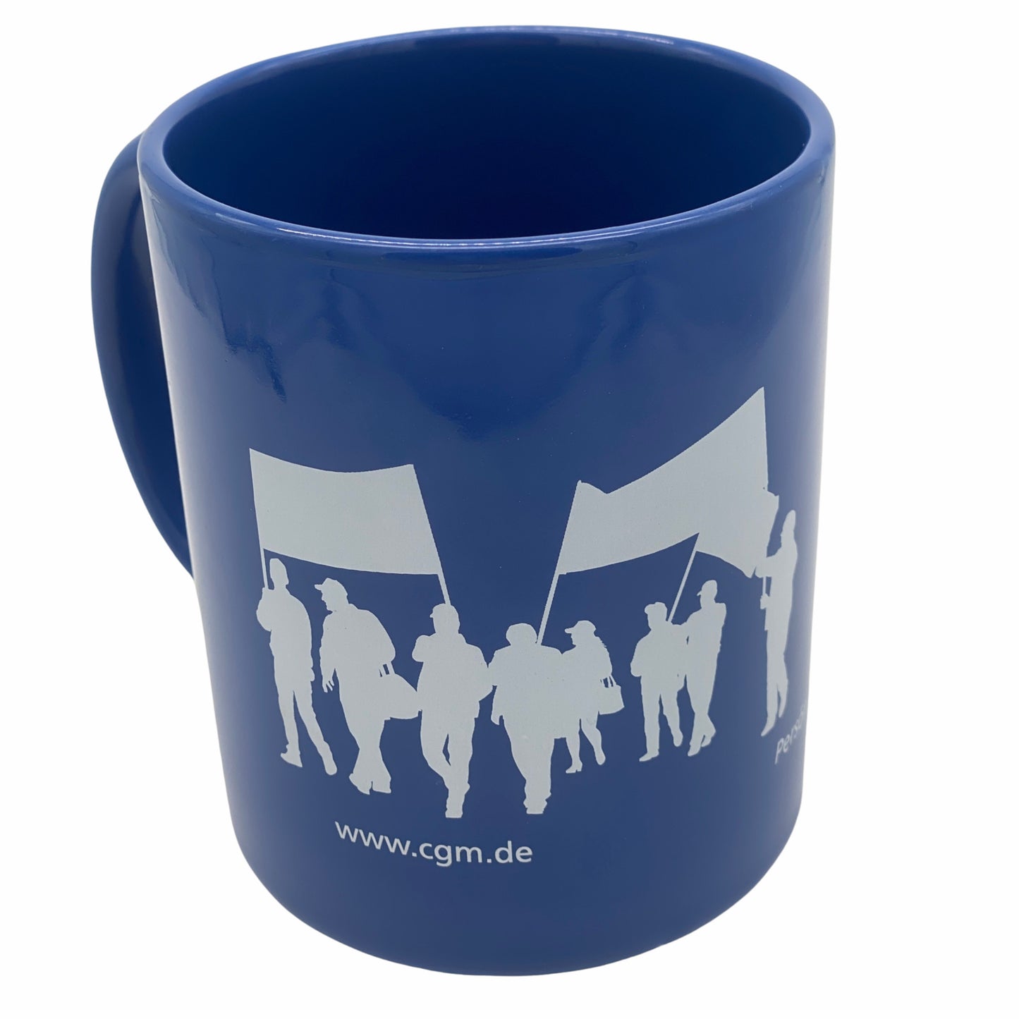 Keramikbecher blau