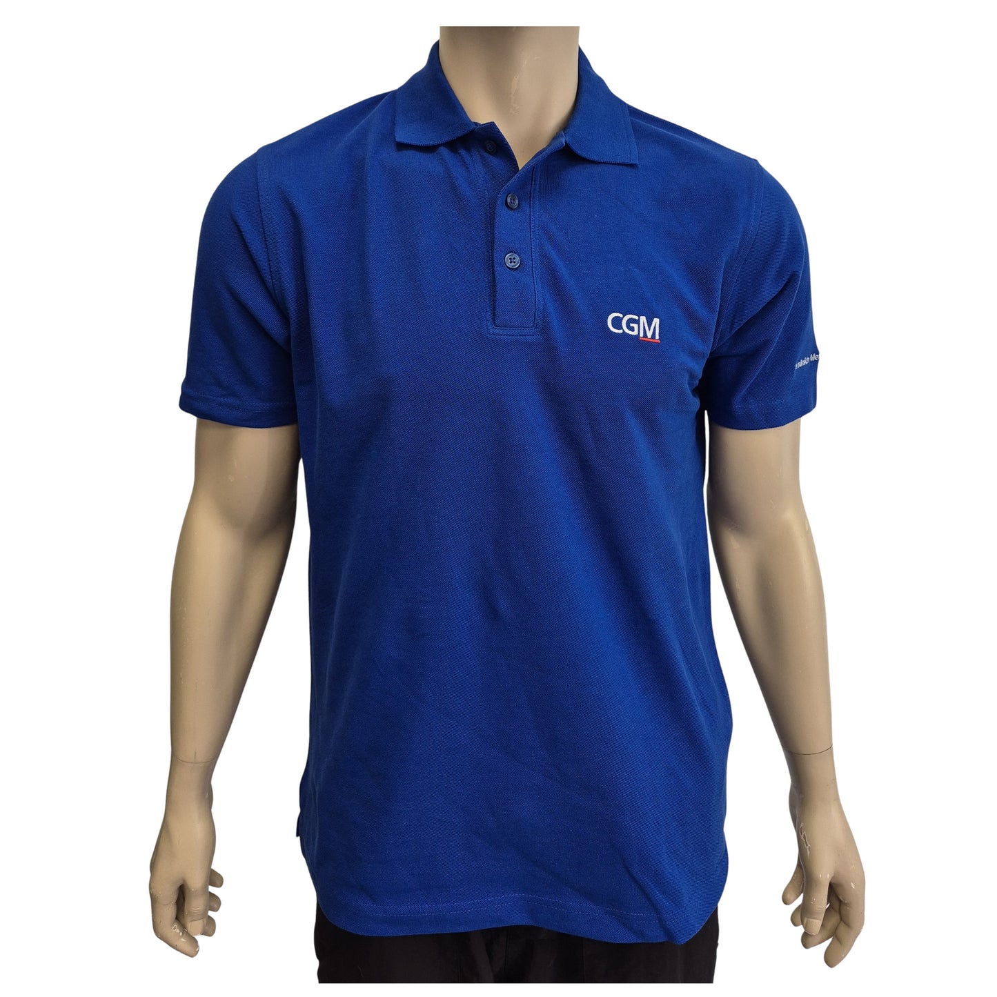 Poloshirt Herren blau