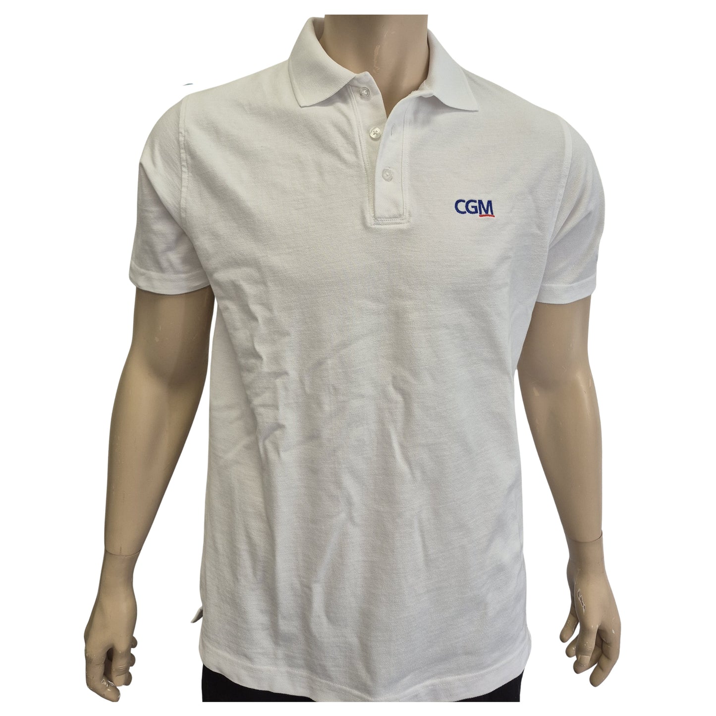 Poloshirt Herren weiß