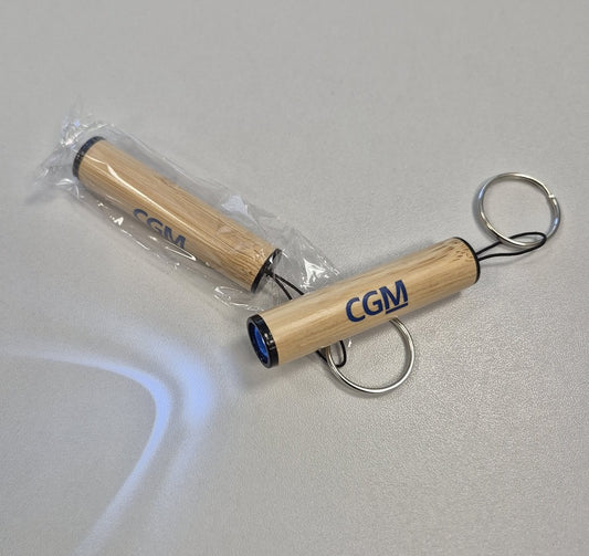 Mini-Taschenlampe Bambus