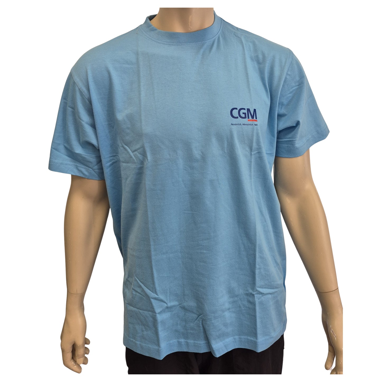 T-Shirt Herren hellblau