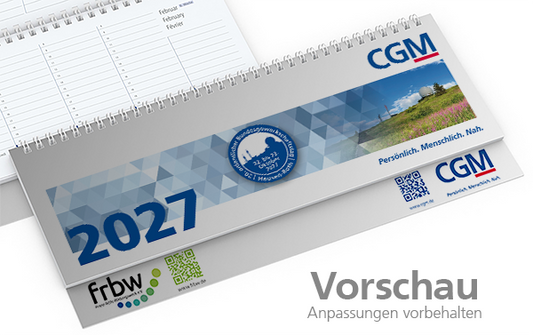 Tisch-Querkalender
