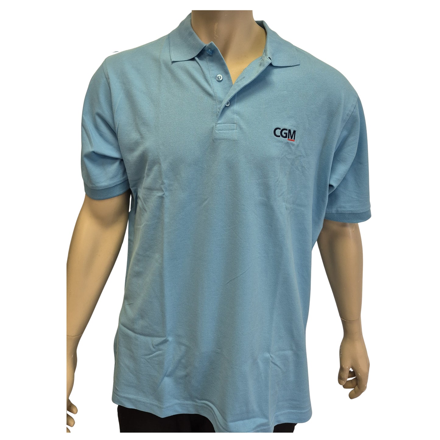 Poloshirt Herren hellblau