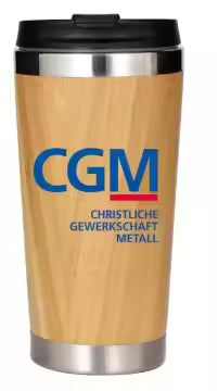 Thermobecher Bambus